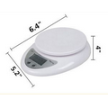 Digital Kitchen Food Scale, 0.01oz Resolution, Calibration Supported